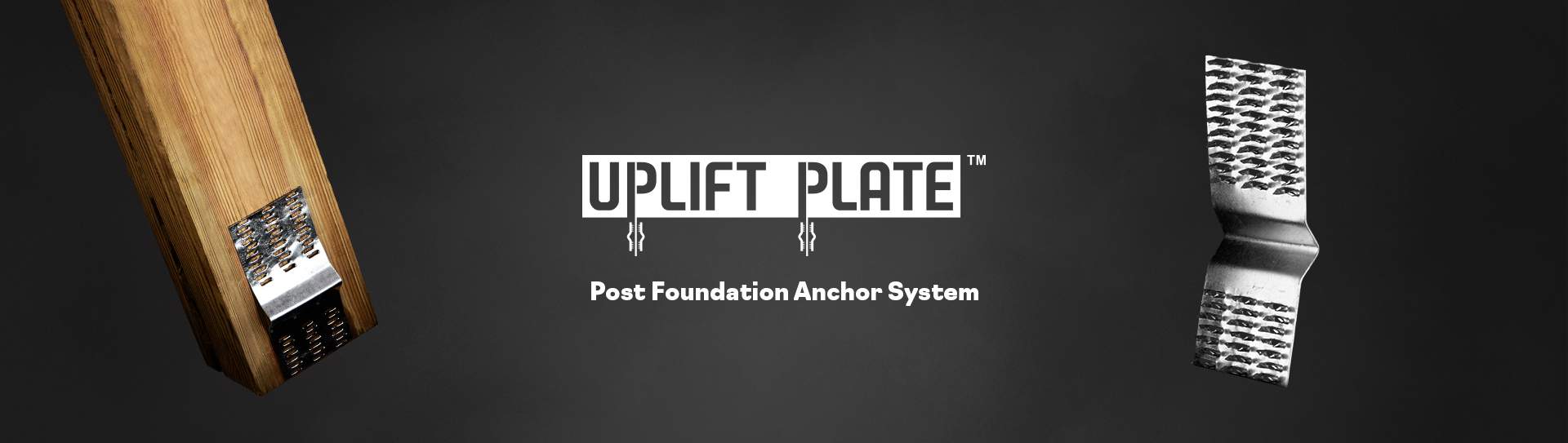 Uplift Plate - Post Foundation Anchor System - Levi's Building Components